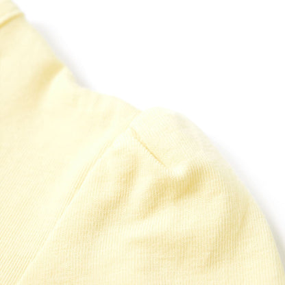 Kids' T-shirt Soft Yellow 116