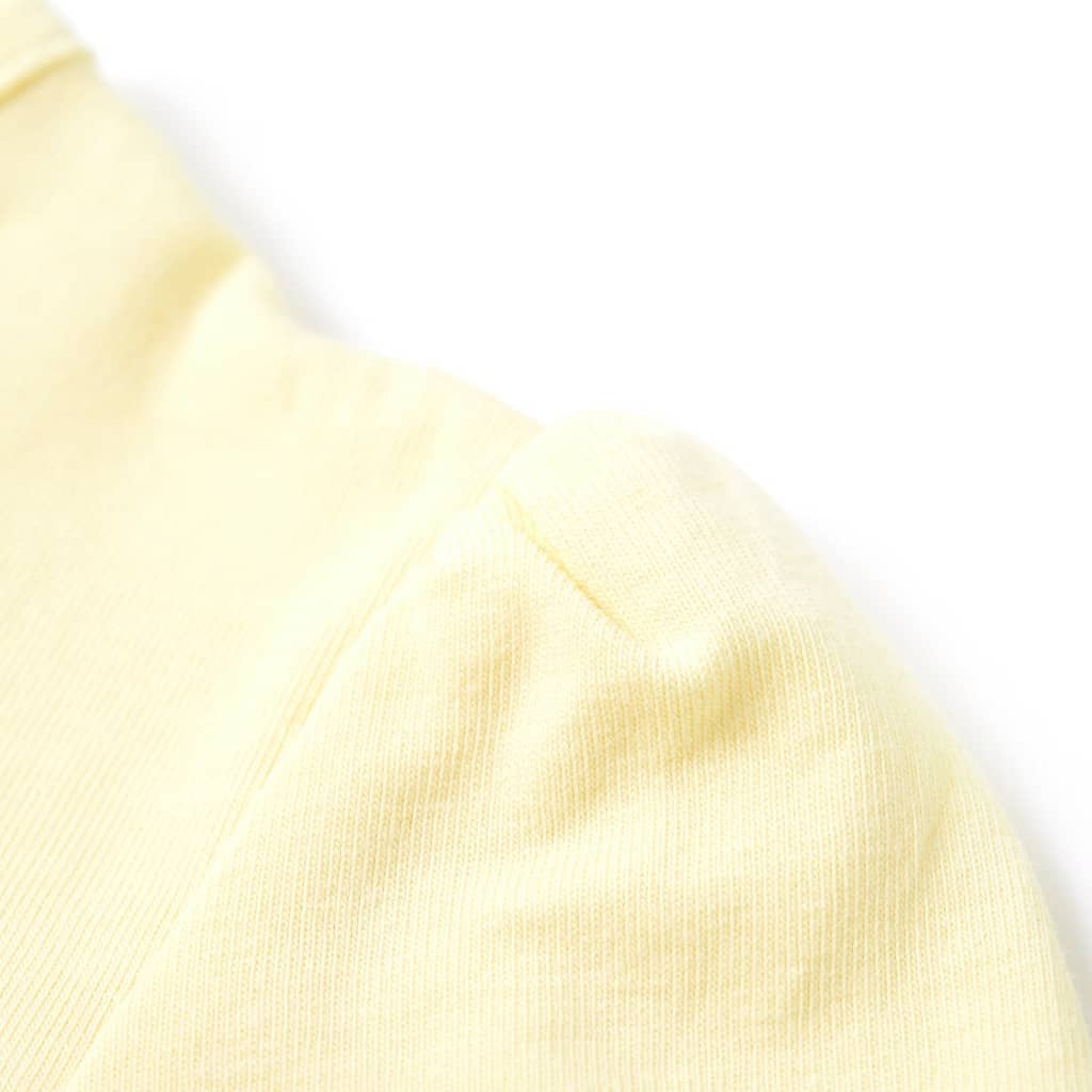 Kids' T-shirt Soft Yellow 140