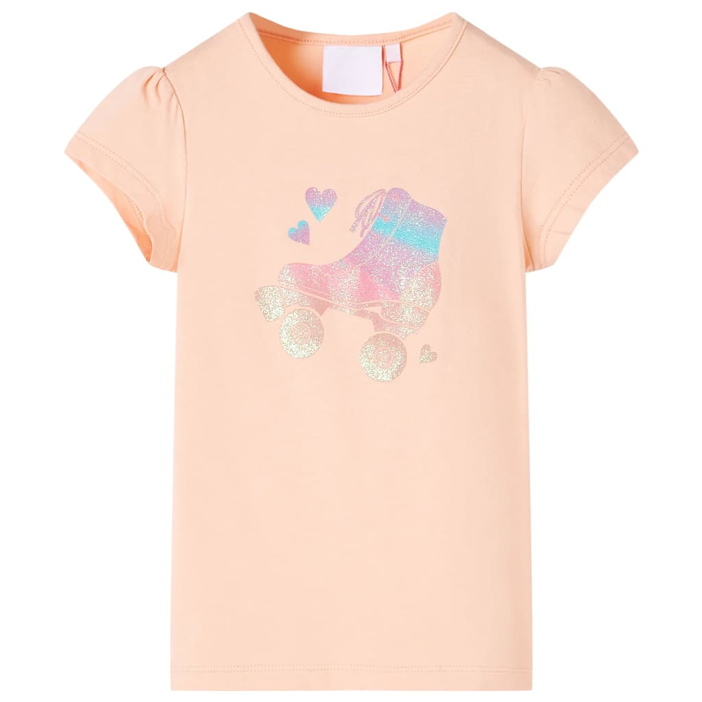 Kids' T-shirt Light Orange 92