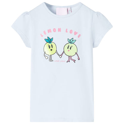 Kids' T-shirt Light Blue 92