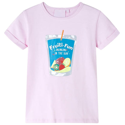 Kids' T-shirt Soft Pink 128