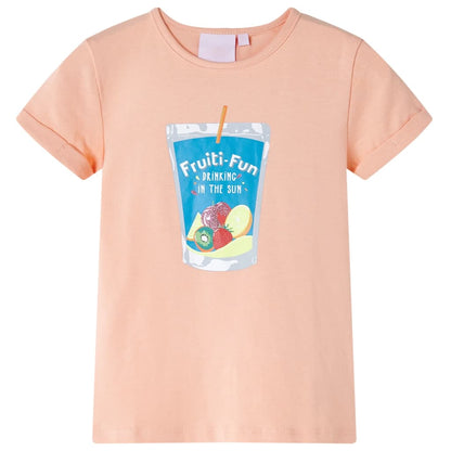 Kids' T-shirt Light Orange 92