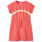 Kids' Dress with Drawstring Coral 116