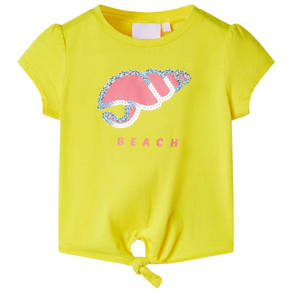 Kids' T-shirt Yellow 92