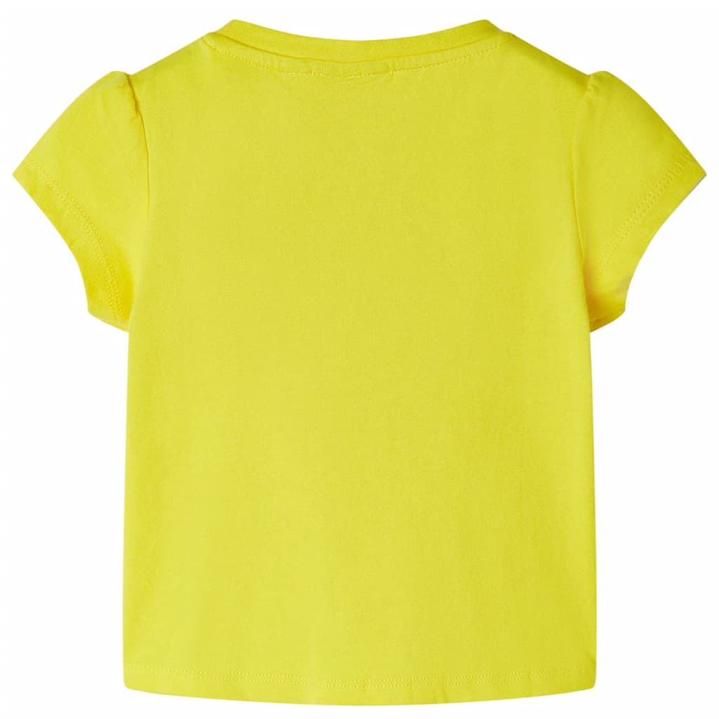 Kids' T-shirt Yellow 92