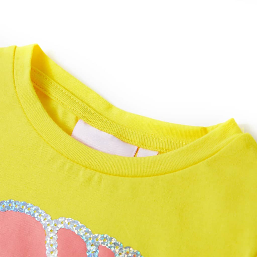 Kids' T-shirt Yellow 92