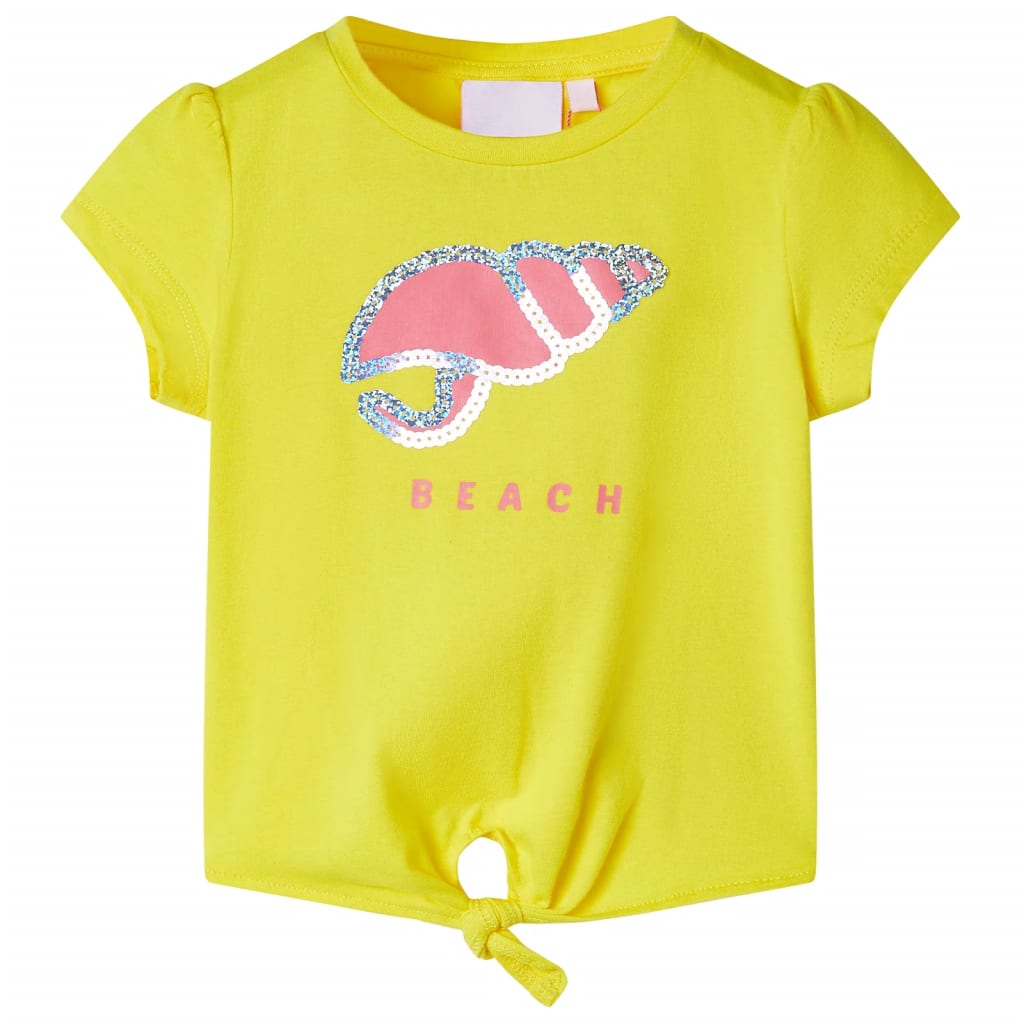 Kids' T-shirt Yellow 104