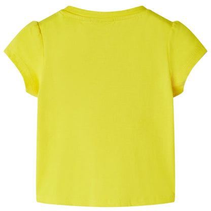 Kids' T-shirt Yellow 104