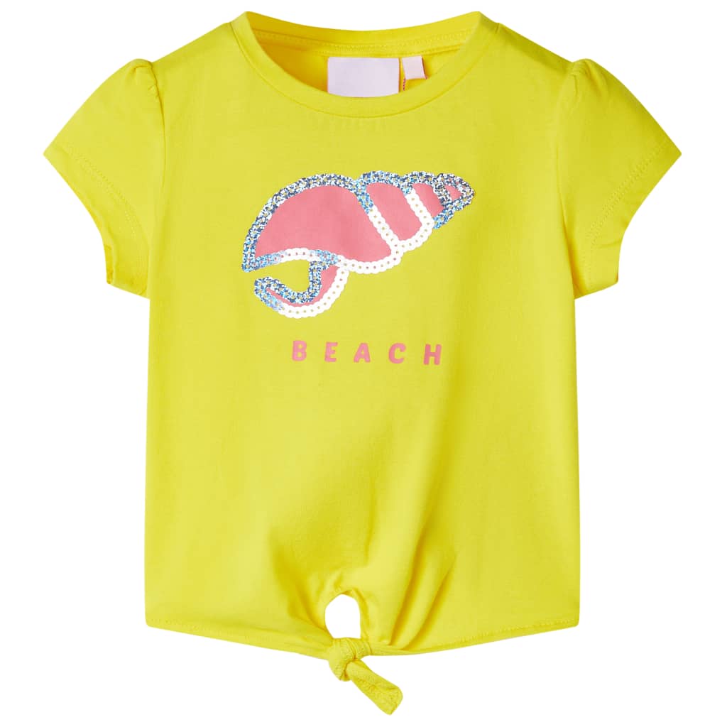 Kids' T-shirt Yellow 140