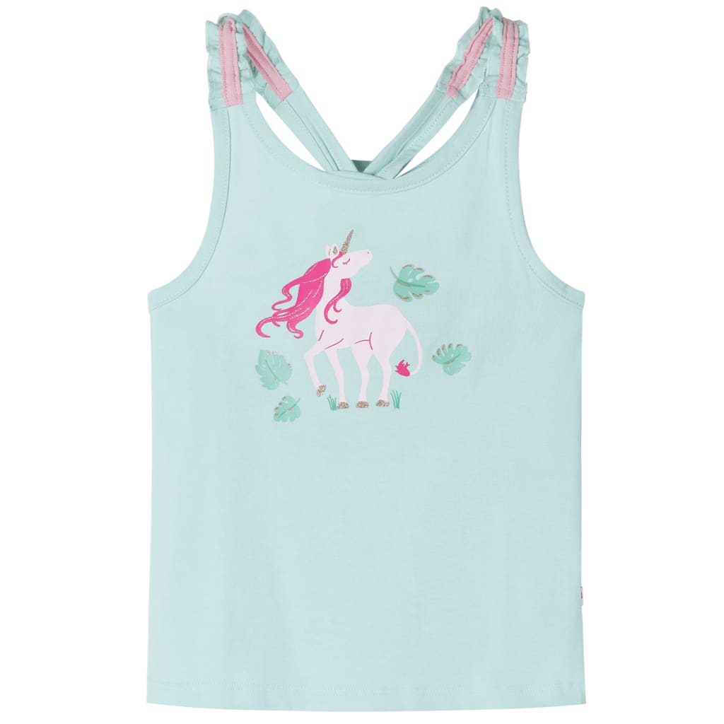 Kids' Tank Top Light Mint 104