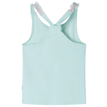 Kids' Tank Top Light Mint 104