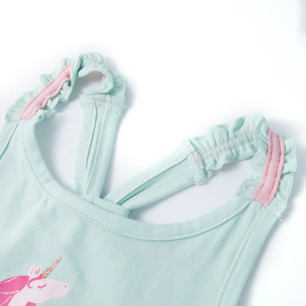 Kids' Tank Top Light Mint 104