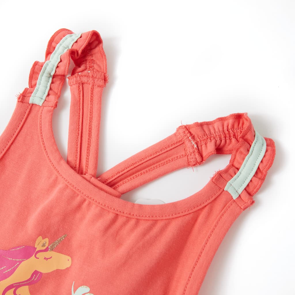 Kids' Tank Top Coral 92