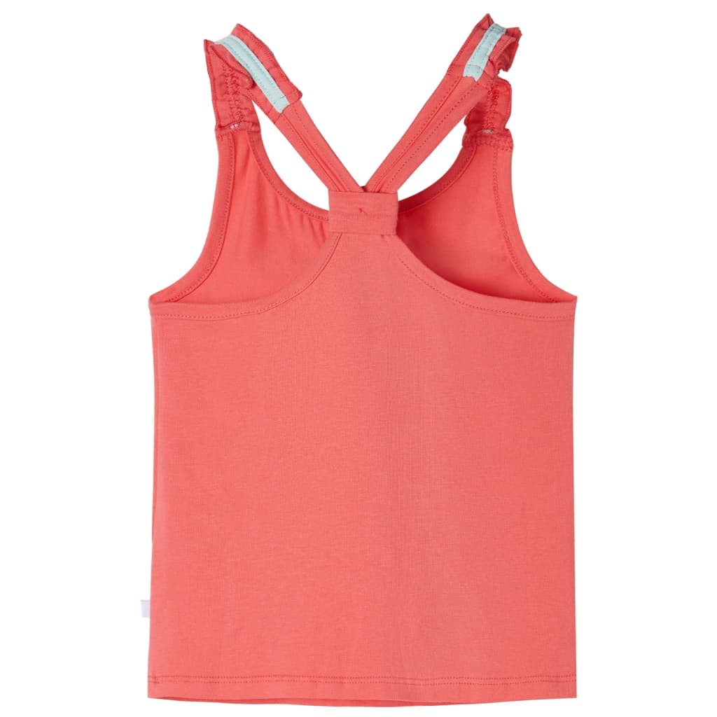 Kids' Tank Top Coral 128