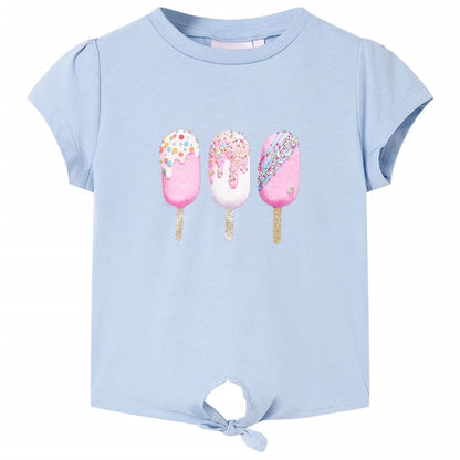 Kids' T-shirt Blue 128