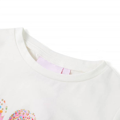 Kids' T-shirt Ecru 92