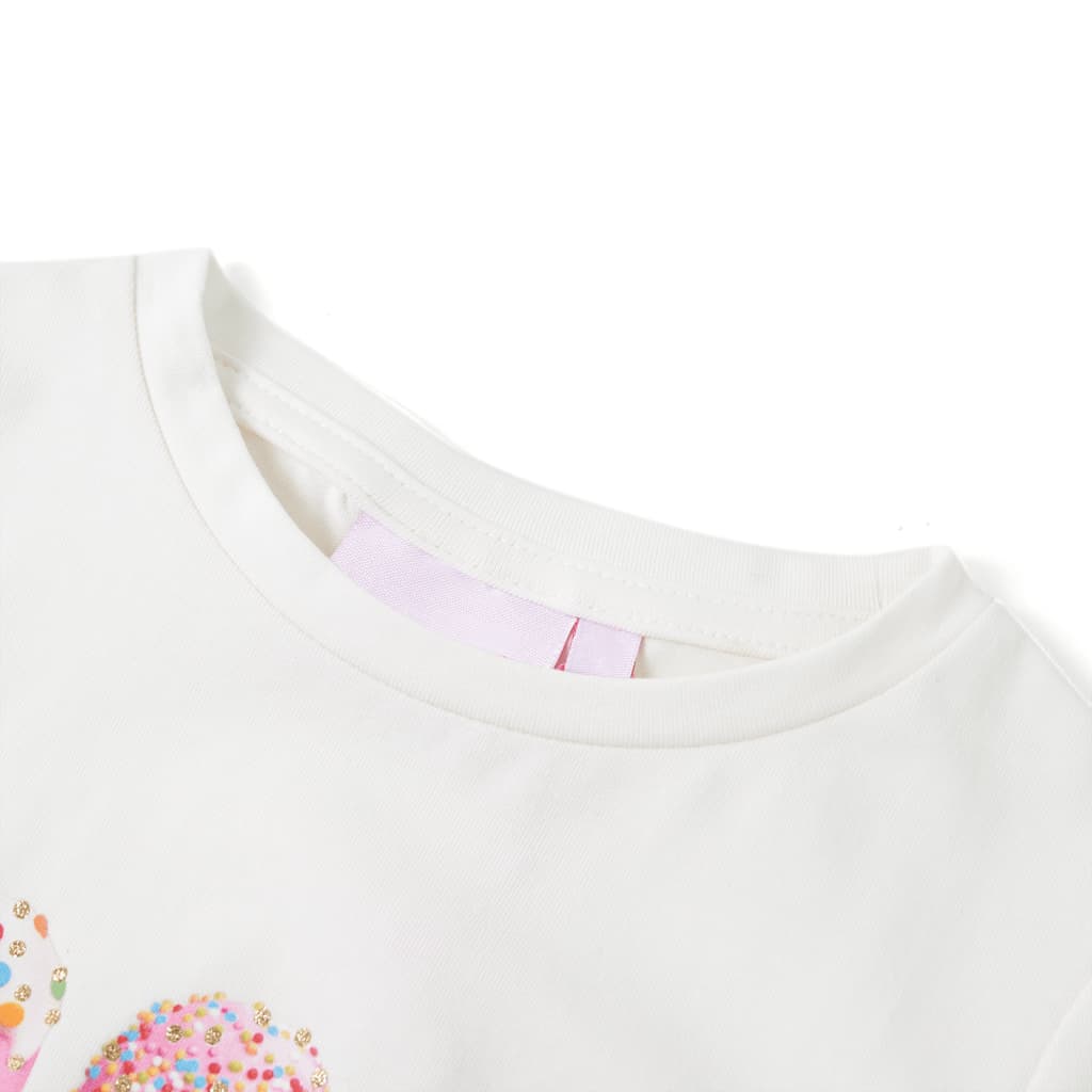 Kids' T-shirt Ecru 128