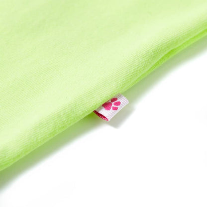 Kids' T-shirt Neon Yellow 92