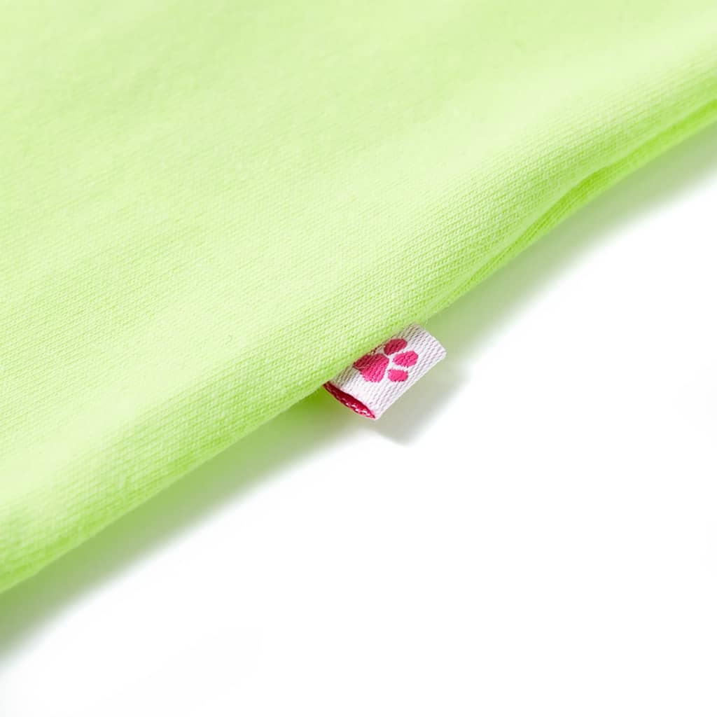 Kids' T-shirt Neon Yellow 128