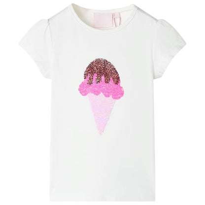 Kids' T-shirt Ecru 92