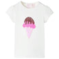 Kids' T-shirt Ecru 92