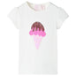 Kids' T-shirt Ecru 116