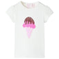 Kids' T-shirt Ecru 128