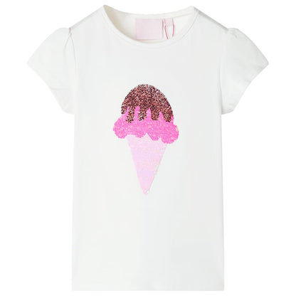 Kids' T-shirt Ecru 140