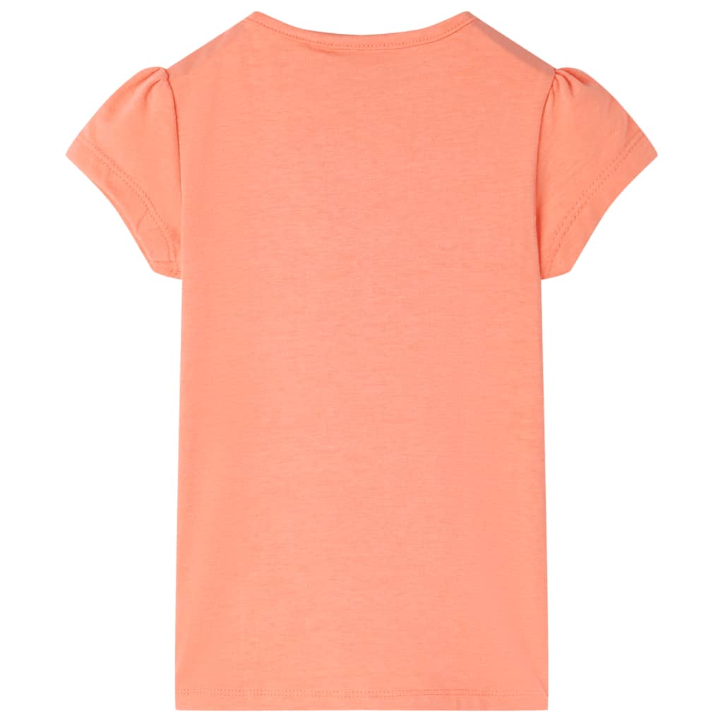 Kids' T-shirt Neon Orange 92