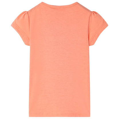 Kids' T-shirt Neon Orange 128