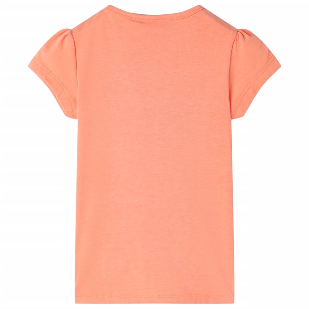 Kids' T-shirt Neon Orange 140