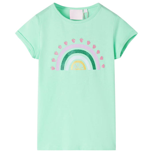 Kids' T-shirt Bright Green 104