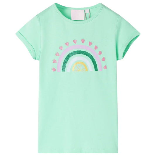 Kids' T-shirt Bright Green 128