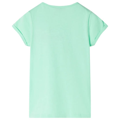 Kids' T-shirt Bright Green 140