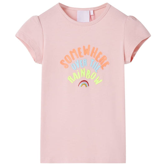 Kids' T-shirt Light Pink 92