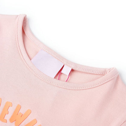 Kids' T-shirt Light Pink 92