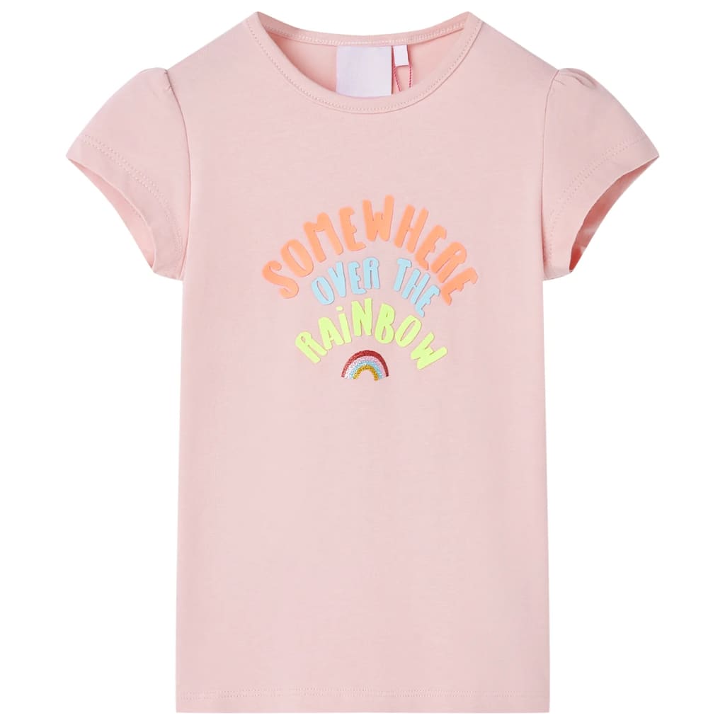 Kids' T-shirt Light Pink 128