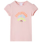 Kids' T-shirt Light Pink 128