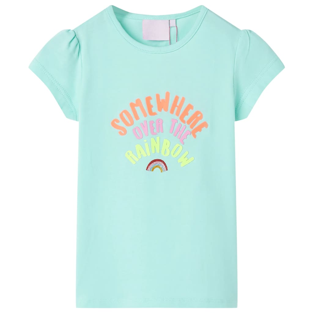 Kids' T-shirt Light Aqua 92