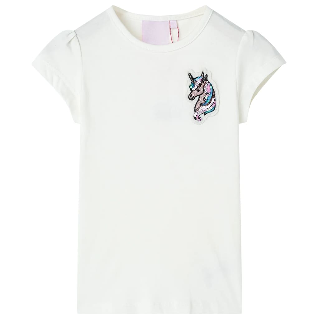 Kids' T-shirt Ecru 116