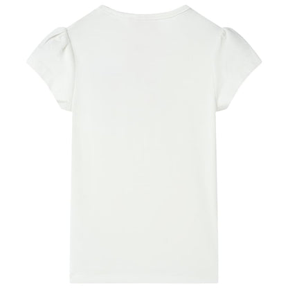 Kids' T-shirt Ecru 116