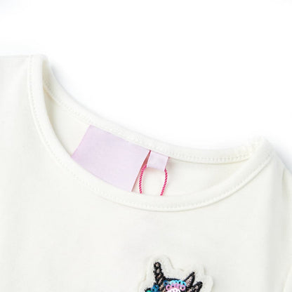 Kids' T-shirt Ecru 128