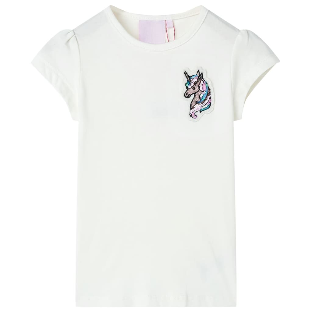 Kids' T-shirt Ecru 140