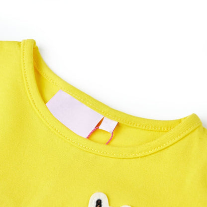 Kids' T-shirt Bright Yellow 92