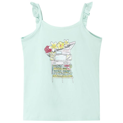 Kids' Tank Top Light Mint 92