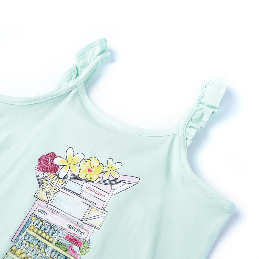 Kids' Tank Top Light Mint 92