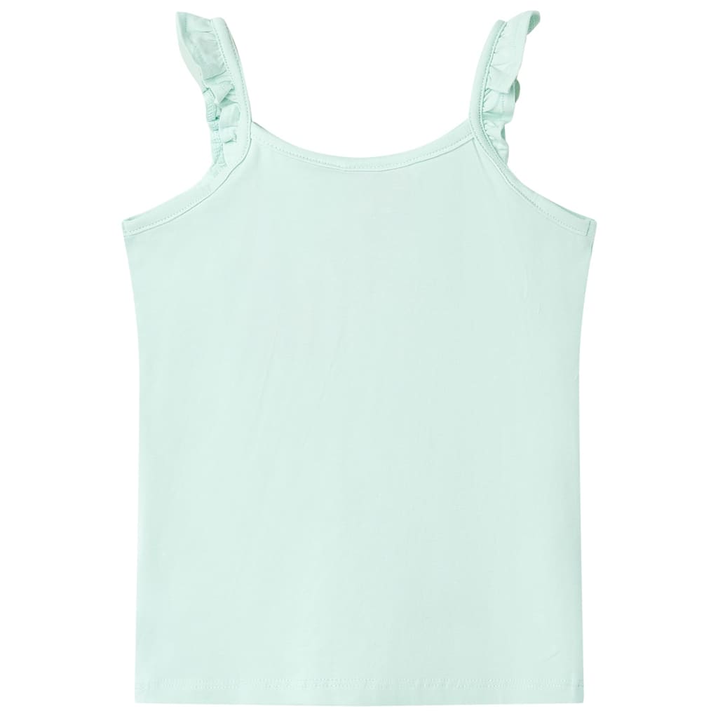 Kids' Tank Top Light Mint 104