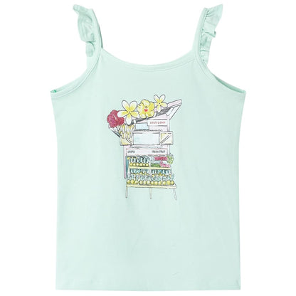 Kids' Tank Top Light Mint 128