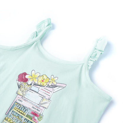 Kids' Tank Top Light Mint 140