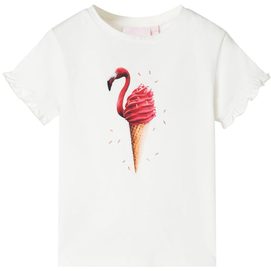 Kids' T-shirt Ecru 116